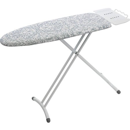 WESTEX Westex IBCOMP52 13 x 36 in. Laundry Solutions by Compact Ironing Board; Damask Grey IBCOMP52